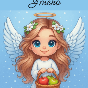 Mikulášský panel - ANDĚL - SE JMÉNEM NA PŘÁNÍ