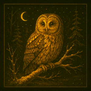 PANEL NOČNÍ LES - PUŠTÍK OBECNÝ