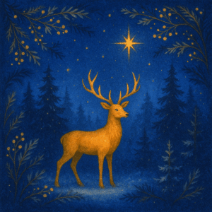 PANEL VÁNOČNÍ JELEN 2
