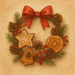 PANEL VĚNEC S PERNÍČKY