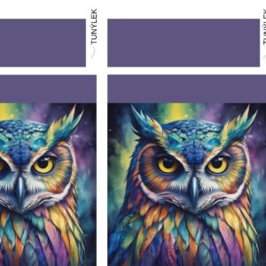 PANEL STAHOVACÍ VAK - DUHOVÁ SOVA 3