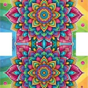 PANEL KOSMETICKÁ TAŠTIČKA - DUHOVÁ MANDALA 5