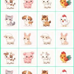 PANEL PEXESO - DOMÁCÍ ZVÍŘATA