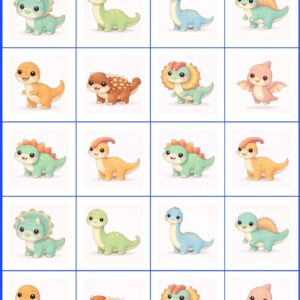 PANEL PEXESO - DINOSAUŘI