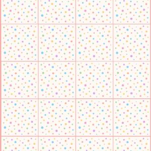 PANEL PEXESO - ZADNÍ STRANA - BAREVNÉ PUNTÍKY NA BÍLÉ