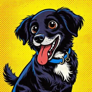 PANEL – VLASTNÍ MAZLÍČEK - POP ART