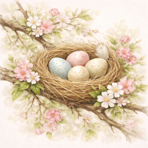 PANEL HNÍZDO NA STROMĚ