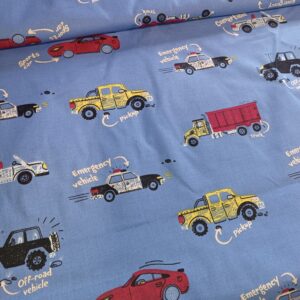 Plátno Auta na modré