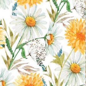 Dekorační látka LUČNÍ KVÍTÍ 1