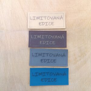 Koženkový štítek "LIMITOVANÁ EDICE"