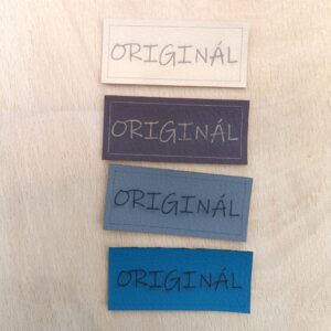 Koženkový štítek "ORIGINÁL"