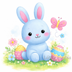 PANEL MODRÝ ZAJÍČEK