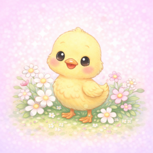 PANEL VELIKONOČNÍ KUŘÁTKO 2