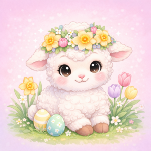 PANEL VELIKONOČNÍ OVEČKA 1