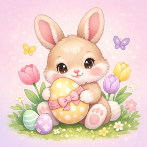 PANEL VELIKONOČNÍ ZAJÍČEK 1