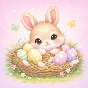 PANEL VELIKONOČNÍ ZAJÍČEK 2