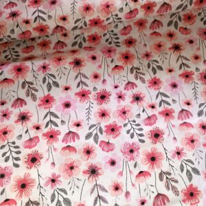 Plátno Kytičky růžové