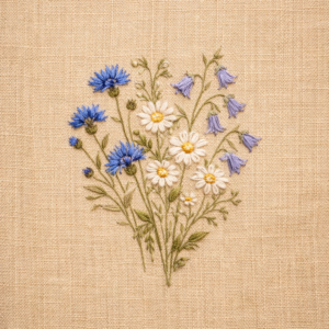 PANEL LUČNÍ KVÍTÍ NA LNU