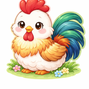 ŇUŇÁNEK VELIKONOČNÍ KOHOUT