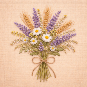 PANEL OBILNÁ KYTICE NA LNU