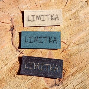 Koženkový štítek "LIMITKA"