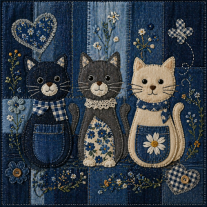 PANEL JEANS KOČIČKY 1