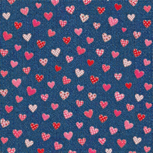 PANEL JEANS SRDÍČKA