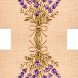 PANEL KOSMETICKÁ TAŠTIČKA - LEVANDULE NA LNU