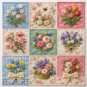 PANEL PATCHWORK KYTICE 4