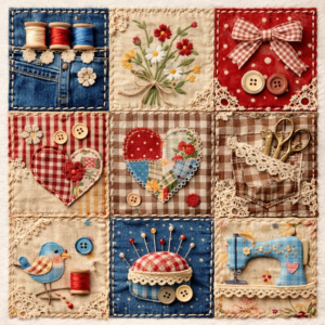 PANEL PATCHWORK ŠVADLENKA 3