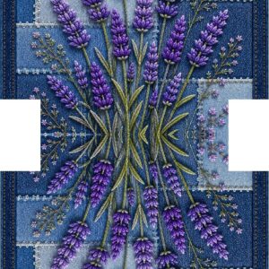 PANEL KOSMETICKÁ TAŠTIČKA - PATCHWORK LEVANDULE