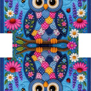 PANEL KOSMETICKÁ TAŠTIČKA - QUILT SOVA 1