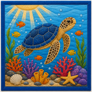 PANEL QUILT ŽELVA