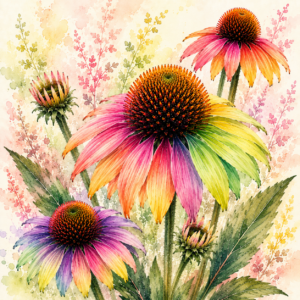 PANEL ECHINACEA DUHOVÁ