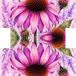 PANEL KOSMETICKÁ TAŠTIČKA - ECHINACEA RŮŽOVÁ