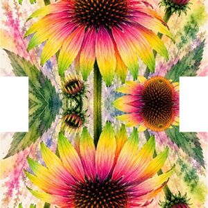 PANEL KOSMETICKÁ TAŠTIČKA - ECHINACEA GREEN TWISTER