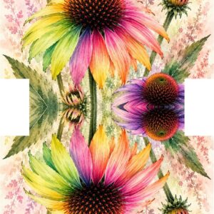 PANEL KOSMETICKÁ TAŠTIČKA - ECHINACEA DUHOVÁ