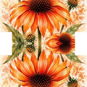 PANEL KOSMETICKÁ TAŠTIČKA - ECHINACEA ORANŽOVÁ