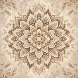PANEL SVĚTLÁ MANDALA