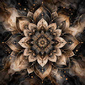 PANEL KOUŘOVÁ MANDALA